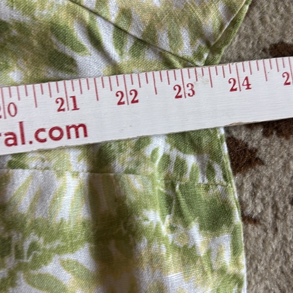 JM Collection Womens 16W Linen Button Up blouse Top Lagenlook coastal grandma - Picture 9 of 9